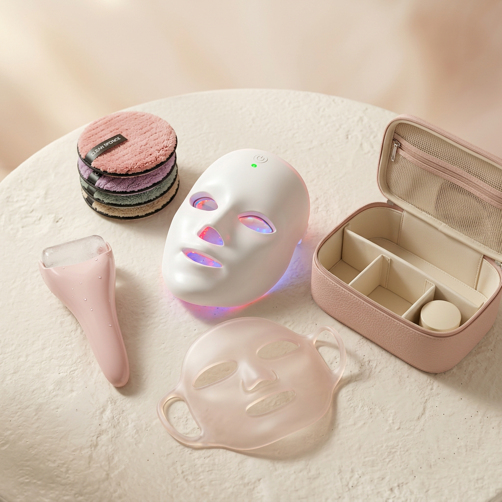 The Complete Ritual — mask, cover, pads, ice roller, and storage case